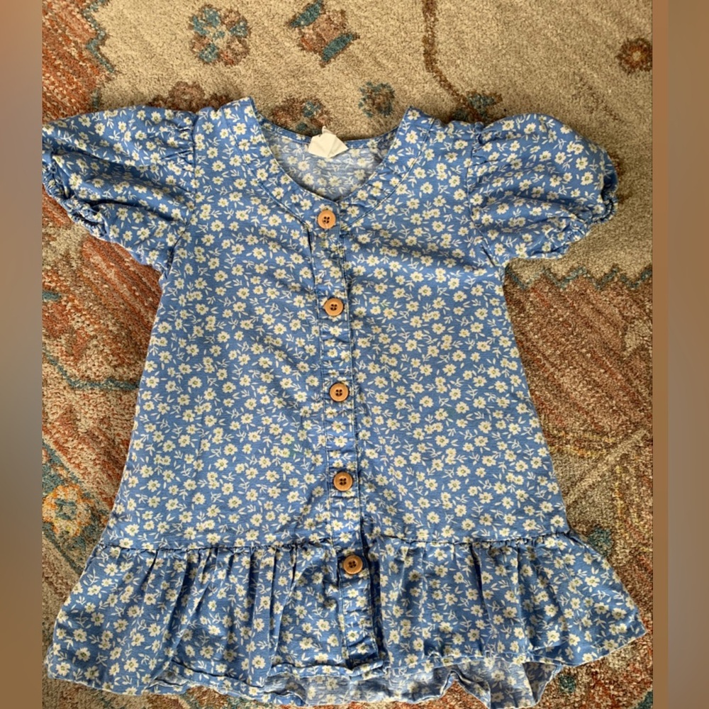 Girls 3T floral dress cotton on